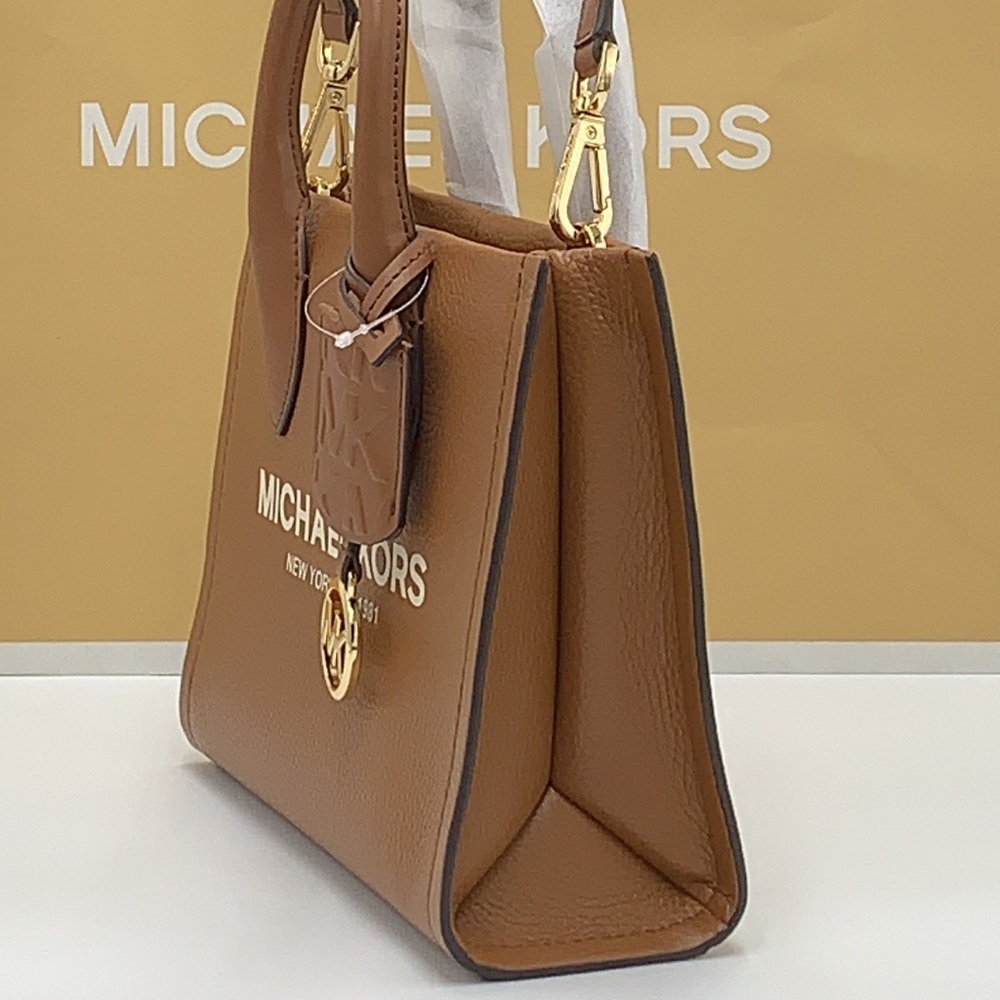 MICHAEL KORS Mirella Small Shopper TZ XBody Pebbled Leather Crossbody
Luggage - Picture 9 of 16